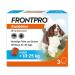 Frontpro 68 mg for dogs 10-25 kg 3 chewable tablets