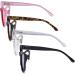 Eyekepper 4 Pack Cat Eye Reading Glasses - Oversized +2.00 Readers for Women - Stylish & Comfortable - Buy Online on GoSupps.com