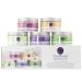 Absolute aromas epsom bathing salt bundle gift set 5 x 300g of destroy detox lavender mobility and relaxation - magnesium sulfate with 100% pure essential oils