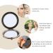 Lurrose Vintage Foldable Mini Makeup Mirror - Portable Metal Round Dual Sided Vanity Mirror for Women - Compact Travel Accessory - Buy Online on GoSupps.com
