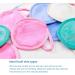 NUGILLA 18 Packs Reusable Makeup Remover Pads with Washable Laundry Bag - Eco-Friendly Microfiber Cleansing Facial Rounds for Men and Women - Great Gift Idea - Buy Online on GoSupps.com