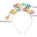 Colorful Birthday Crown Headpiece for Girls and Women | Happy Birthday Hair Band and Tiara - Buy Online on GoSupps.com