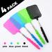 Soodyoow Fly Claps - 4 Colorful Fly Swatters for Effective Insect Control - Black Green Pink Blue - Buy Online on GoSupps.com
