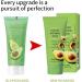 Avocado Body Scrub Exfoliating Face Body Exfoliating Body Scrub Exfoliating and Hydrating Peel Dead Skin Cells and Rejuvenate Skin Facial cleansing scrub 100 g - Buy Online on GoSupps.com
