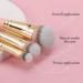 TEOYALL Flat Angled Brushes | Flawless Foundation & Concealer Brush Set | Bronzer Brush - Liquid Cream Powder - Pink (L/M/S) - Shop Internationally - Buy Online on GoSupps.com