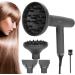 ANKROYU Hair Blow Dryer Professional Hair Dryer Home Hair Blow Dryer Foldable Hair Dryer Portable Hair Dryer Lightweight Portable Hairdryer Hair Care Dryer for Home Salon Travel(US) - Buy Online on GoSupps.com