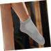 Beaupretty 4 Pairs Combed Cotton Socks Summer Socks Low-cut Liners Socks Breathable Sports Stockings All Season Cotton Socks Cotton Ankle Sock Low-cut Liner Socks Unisex Cotton Socks White Grey 21x5x0.3cm - Buy Online on GoSupps.com