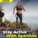 Spartos Calf Compression Sleeves (Pair) Medium - Shin Splint & Calf Pain Relief - Sports Support for Running, Cycling, Yoga - Black-M (Pack of 2) - Buy Online on GoSupps.com