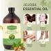 32 fl oz 100 Pure Jojoba Carrier Oil Unrefined Hexane Free Cold Pressed for Skin Face Hair Nails & Massage - Buy Online on GoSupps.com