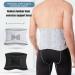 Lumbar Support Belt Adjustable Lumbar Brace Scoliosis Fitness Weight Lifting Squatting Hard Pulling Belt white L - Buy Online on GoSupps.com