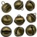 Maydahui 50PCS Vintage Jingle Bell 1 Inch Antique Copper Pet Pendants Christmas Decor - Buy Online on GoSupps.com