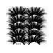 5D 25Mm 5 Paired Eyelashes with Multiple Layers of Elongated Thickened and Explosive Eyelashes(Size:5D83)