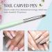 Nail Art Brush Set - 6 Pieces Gel Polish Design Pen Liner Brush & Dotting Tools for Perfect Nail Art - Buy Online on GoSupps.com