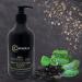 OMWAH Men Charcoal Shaving Gel - Activated Charcoal & Aloe Vera - 16.9 oz - Professional Barber Use - Buy Online on GoSupps.com