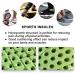 Ailaka Elastic Shock Absorbing Height Increasing Sports Insoles | Soft Breathable Orthotic Inserts for Men & Women | Green, 3cm Heel | Sizes 8-12 M US Women/7-10 M US Men - Buy Online on GoSupps.com