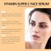 Super Vitamin C Face Serum Moisturising & Brightening Vitamin C Serum Dark Spot Corrector Anti Aging Wrinkles and Smoothes Skin Texture Facial Serum - Buy Online on GoSupps.com