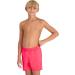 ARENA Boys Fundamentals Logo Jr Boxer R Swim Trunks - Fluo Red-Dark Olive | International Shipping Available - Buy Online on GoSupps.com
