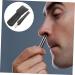 Healeved Nose Hair Trimmer Set - Precision Nasal & Ear Hair Tool for Men | Metal Tweezers & Clippers for Small Hair Removal | Best Nose Hair Trimming Solution - Buy Online on GoSupps.com