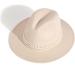 HUDANHUWEI Womens Wide Brim Fedora Hat - Beige Panama Hat with Pearl Band - Buy Online on GoSupps.com