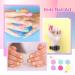 Lukax Kids Nail Polish Set - 6 Non-Toxic Water-Based Colors Safe Peel Off Nail Polish Kit for Toddlers & Girls - Buy Online on GoSupps.com