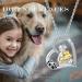 XIXLES 925 Sterling Silver Dog Necklace for Women - Love Heart Pendant for Dog Lovers | Cute Puppy Jewelry Gift for Birthday & Christmas - Buy Online on GoSupps.com