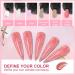 Morovan Poly Gel Nail Kit - All-in-One DIY Poly Extension Gel Kit with Slip Solution & Glitter - 6 Colors for French Nail Art - Starter & Professional Equitment - Buy Online on GoSupps.com