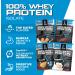 eFlow Nutrition Whey Protein Sample Variety - Isolate Protein Powder Samples Low Calorie Fast-digesting Premium Quality Travel Packs Low Carb (4 Pack) - Buy Online on GoSupps.com