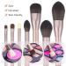 Rose Gold 12Pcs Makeup Brushes Set - Foundation, Powder, Eyeshadow, Concealers, Blush Face Make up Brushes Kit - Buy Online on GoSupps.com
