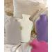 Fashy Hot Water Bottle 2.0L with 100% Recycled Polyester Fleece Cover - Eco-Friendly Lilac Comfort | International Shipping Available - Buy Online on GoSupps.com