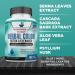 Colon Cleanse Pills - Herbal Detox & Laxative Supplement for Digestive Health, Bloating & Constipation Relief - 60 Vegan Caps - Buy Online on GoSupps.com