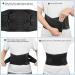 Back Support Belt for Men & Women - Lightweight Breathable Lumbar Brace for Pain Relief Sciatica & Herniated Disc - One Size Fits All - Buy Online on GoSupps.com