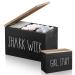 Mistod tampon holder for bathrooms pad and tampon organizer with tablet lid wood feminines product shark week tampon storage bathroom accessories small storage box-black