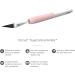Cricut TrueControl Precision Knife Kit for Art, Scrapbooking, Stencils & DIY Projects - Includes 5 Spare Blades - Rose - Buy Online on GoSupps.com