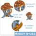 48 pcs My First Rodeo Cupcake Toppers - Buy Online on GoSupps.com
