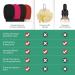 BiJun Exfoliating Glove Moroccan Kessa Scrub 4-Pack - Deep Exfoliating Mitt for Body Skincare at Home - Buy Online on GoSupps.com