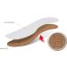 Kaps Cork Frotte Insoles for Men and Women - Cut to Fit Natural Cork with Terry Cloth - Ultra Light Shoe Inserts - Buy Online on GoSupps.com