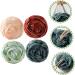 FOMIYES 4pcs Rose Bath Ball Body Scrubber - Mesh Pouf & Bath Sponges for Men & Women - African Loofah & Travel Accessories - Buy Online on GoSupps.com