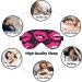 Lips Print Eye Mask - Adjustable Blackout Sleep Mask for Men & Women | Sleep Aid Eye Masks - Buy Online on GoSupps.com