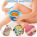 SILICONE WAX WARMER LINER & BOWL SET | Non-Stick Wax Pot & Spatulas | Hair Removal Tool | 2 Pcs (Blue/Pink) - Buy Online on GoSupps.com