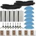 EpheyFIF Vacuum Filters Replacement Kit For Conga 7490/7290 For Eternal Spare Parts Mop Mat Dust Bag Main Side Brush Filter Mop Main Brush (27Pcs) - Buy Online on GoSupps.com
