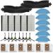 EpheyFIF Vacuum Filters Replacement Kit For Conga 7490/7290 For Eternal Spare Parts Mop Mat Dust Bag Main Side Brush Filter Mop Main Brush (27Pcs)