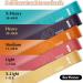 Resistance Bands Resistance Exercise Bands Set of 5 for Legs and Glutes Home Fitness Stretching Physical Therapy Pilates Flexbands Workout Bands Style2 - Buy Online on GoSupps.com