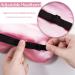 Audamp Sleep Mask Eye Mask Set - Adjustable Silk Soft & Skin-Friendly 2 Pack (Pink & Black) for Ultimate Comfort - Best for Travel & Sleep - Buy Online on GoSupps.com
