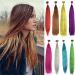 Red Striped Synthetic Feather Hair Extension Stick - 16 inch | Prinfantasy BZ239 - Buy Online on GoSupps.com