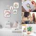 ZOCONE 5Pcs Square Embroidery Hoops - ABS Plastic Cross Stitch Frames for Sewing & Needlework Projects | 5 Sizes (3, 4.3, 6.5, 8.7, 11) - Buy Online on GoSupps.com