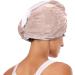 Gold Star Pattern Dry Hair Cap - 2 Piece Quick Dry Towel Set with Button Headband | Super Absorbent & Comfortable for All Hair Types - International Shipping - Buy Online on GoSupps.com