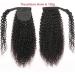 Ponytail Extension 12-26" Kinky Curly Ponytail Human Hair Ponytail for Black Women Curly Wrap Around Ponytail Hair Piece Clip In Human Hair Extension Natural Black Ponytail Hair Extension(22inches 100 22inches 100g Kinky Curly - Buy Online on GoSupps.com