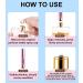 WROLY Perfume Atomiser 5ML Refillable Perfume Bottle with Rubber Sealing Ring Mini Portable Perfume Travel Bottle Travel Perfume Bottle Easy to Carry Perfect for Travel & Outdoor (Pink + Black) - Buy Online on GoSupps.com