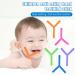 5PCS Hollow Teeth Grinding Soft Silicone Baby Teething Sticks - Teething Toys for Infant Toddlers (Style 4) - Buy Online on GoSupps.com