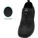 LARNMERN Men's Non Slip Work Shoes - Slip Resistant Kitchen Chef Sneakers - Lightweight & Breathable - Size 9, Black - Buy Online on GoSupps.com